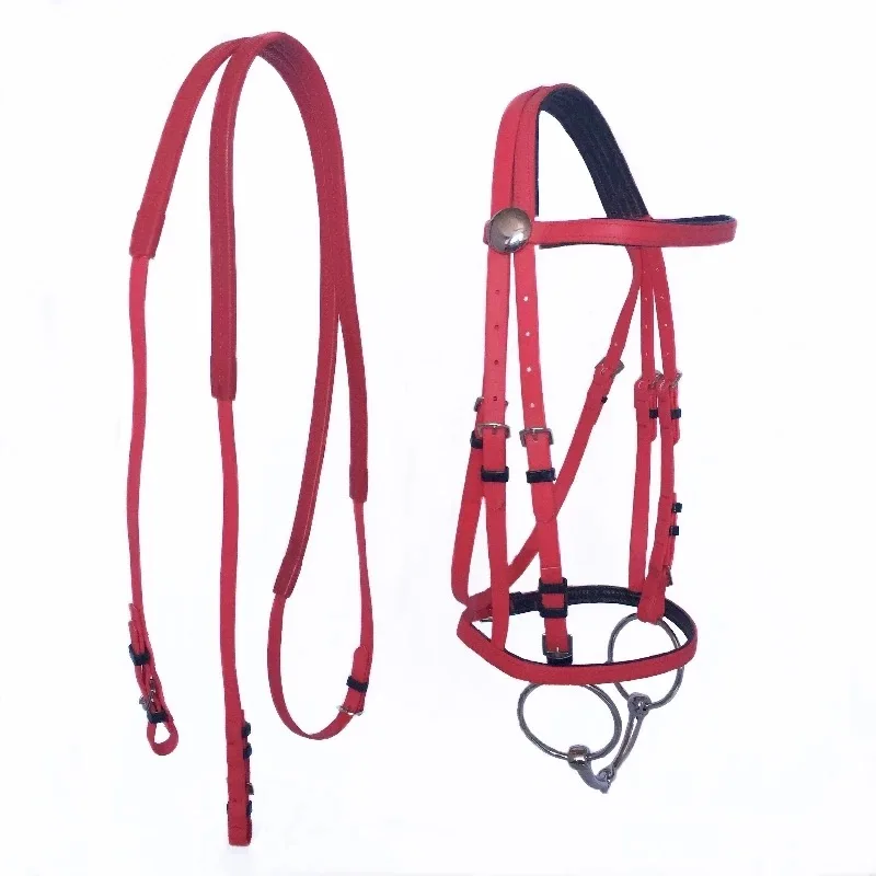 

Durable Horse Head Collar Halter Horse Riding Bridle High-quality PVC Horse Racing Equestrian Equipment