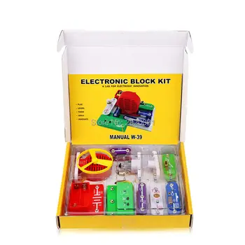 

Electronic innovation smart electronic kit educational appliance toy,kid's lab building blocks multiple assembled mode DIY toy