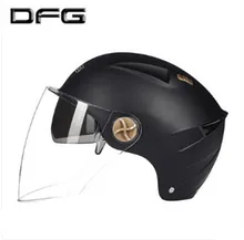 Links para a lente especial! metade do rosto do capacete da motocicleta viseira do capacete escudo para o verão 8 cores