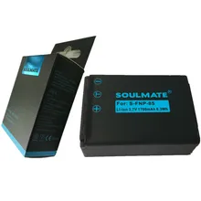 SOULMATE FNP85 lithium batteries CB-170 Digital Camera Battery NP170 For ORDRO HDV-D325 D370 For SPEED HD230Z For fujifilm SL305