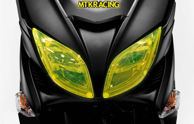 

MTKRACING FOR Suzuki BURGMAN 400 BURGMAN-400 2017-2018 motorcycle Headlight Protector Cover Shield Screen Lens