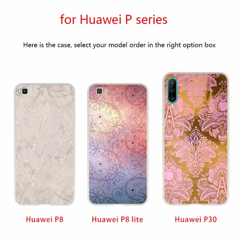 Мягкий чехол для Huawei P40 P30 P20 Pro P10 Lite e Plus P Samrt Z 2020 2019 из розового золота|Бамперы| |