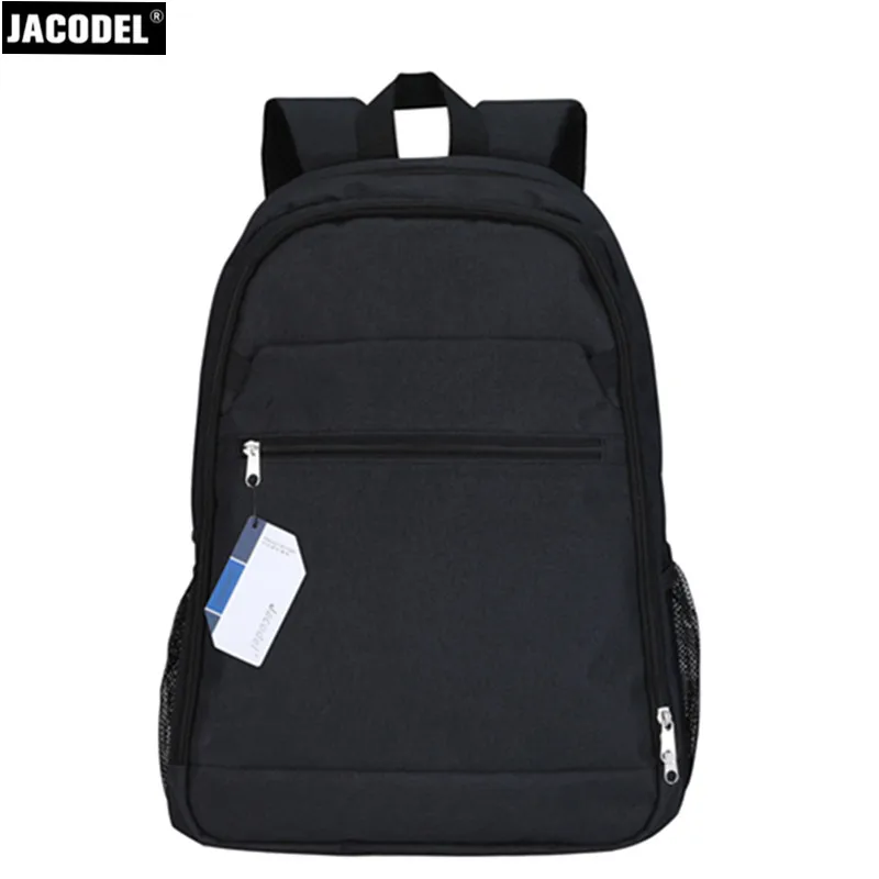 Jacodel New Unisex Black Laptop Bag 17 Inch Computer Backpack for Laptop Xiaomi Dell Asus HP