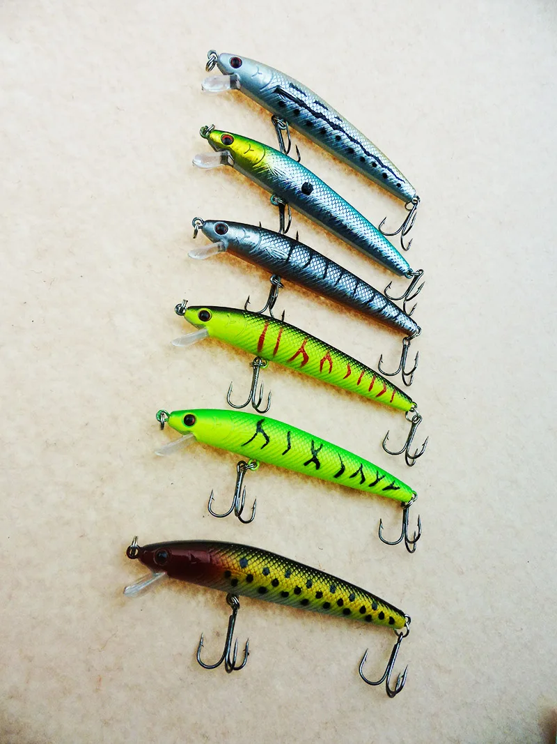 Wholesale 6 pc/set 5set/lot Fishing Lures 10 cm Length 9 g Fishing