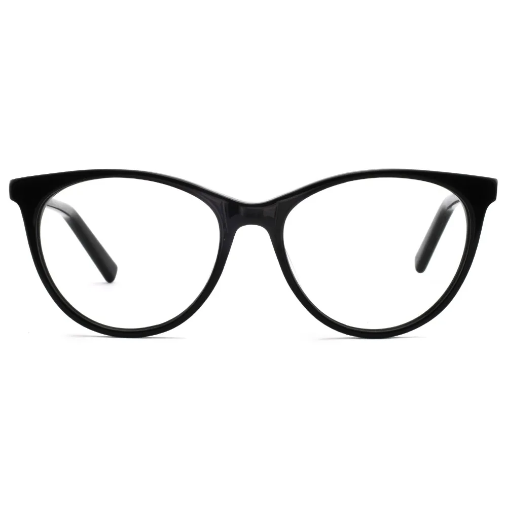 Черная оправа для очков прозрачные очки близорукости по рецепту Nerd оптические
