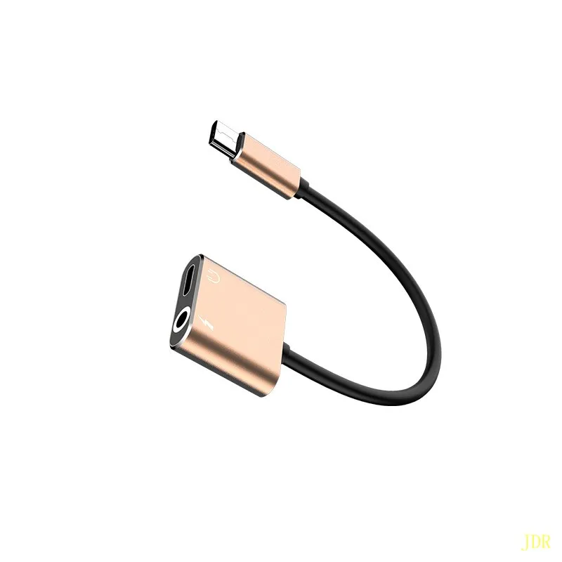 

Suitable for xiaomi earphone adapter type-c to 3.5Letv charging, listening to music and eating chicken two in one is suitable fo