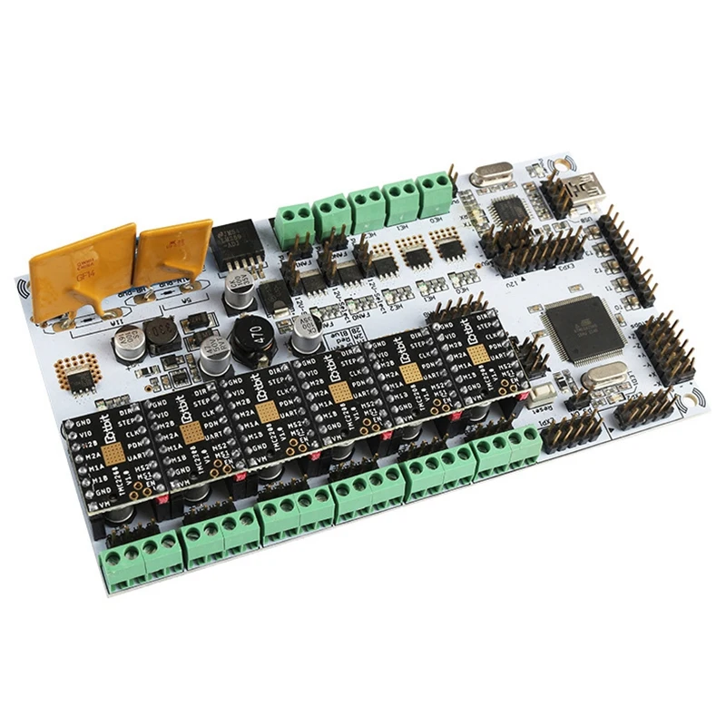 

3D Printer Rumba Motherboard + Tmc2208V1.0x6 Marlin Firmware Compatible With Ramps For Arduino