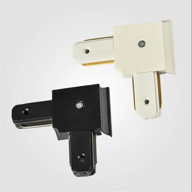 

LED track lighting Connector track bar / rail joint bar accessories double track rail joints Right Angle & corner