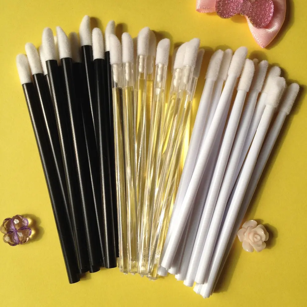 

Pro Disposable Lip Lipstick Gloss Wands Brush Applicator Makeup Tool 200pcs