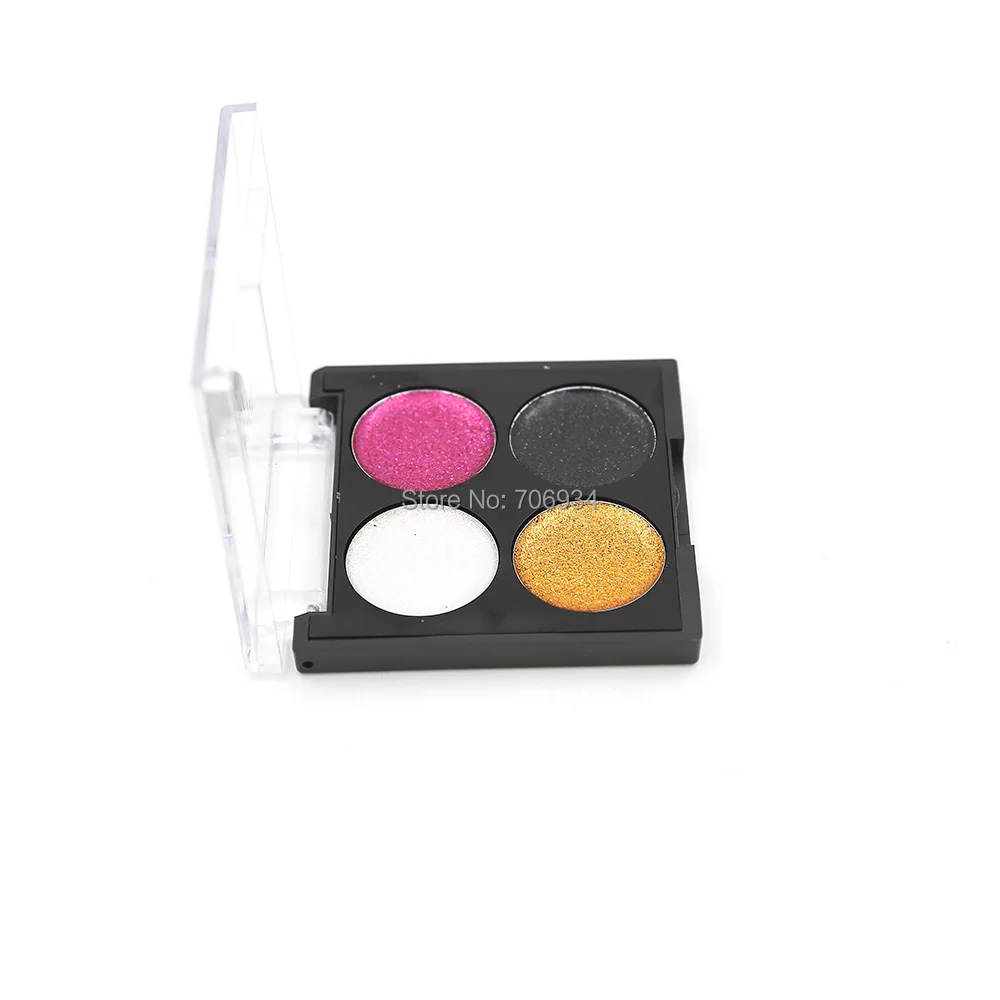 Тени для век блестящие тени 1 шт. 4 цвета макияж Набор теней 3060|glitter eye shadow|glitter