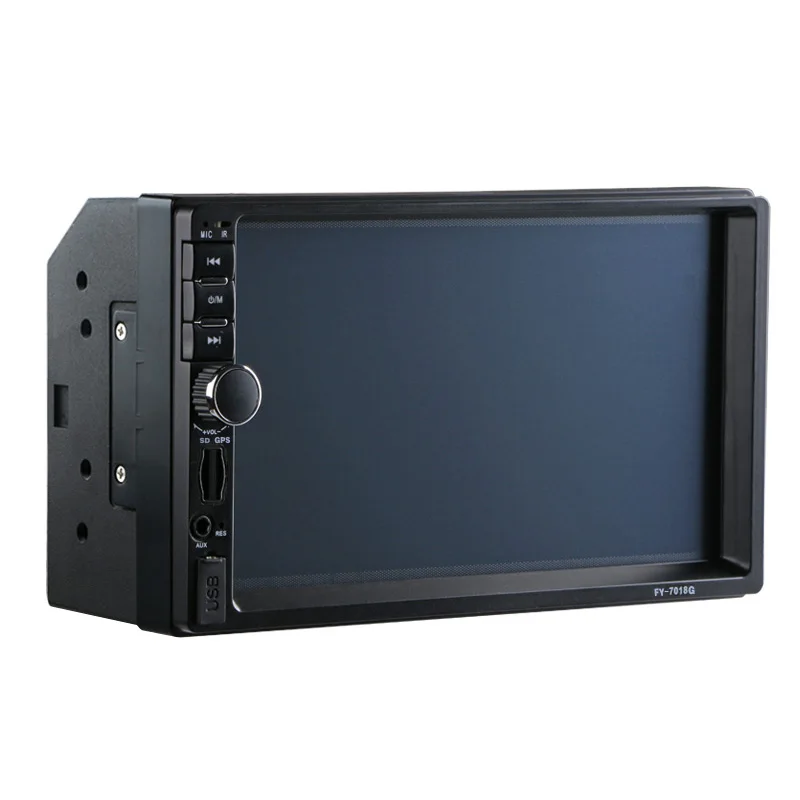 Автомобильный мультимедийный плеер 2din GPS навигация камера карта 7 дюймов HD