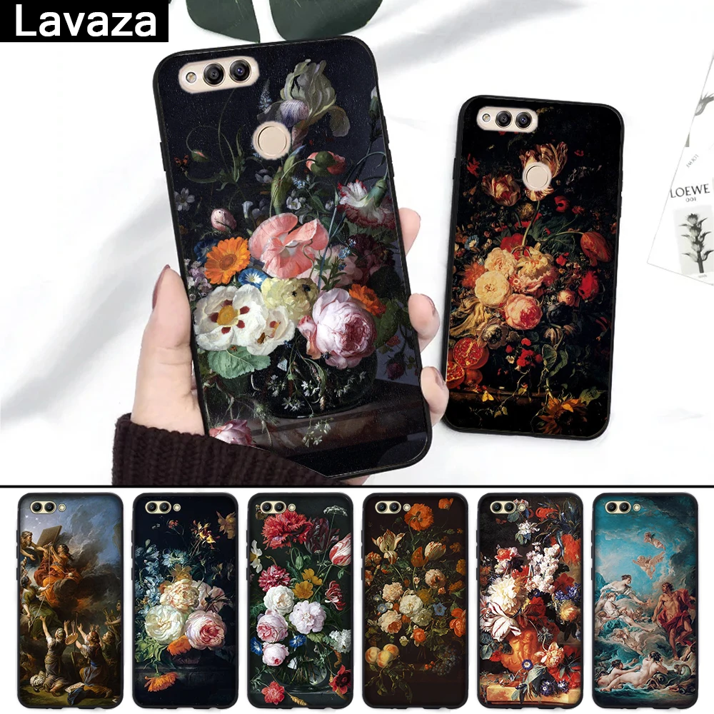 

Lavaza flower Butterfly In a Vase aesthetic art Silicone Case for Huawei Honor 6A 7A 3GB Pro 7X 8 Lite 8X 8C 9 Note 10