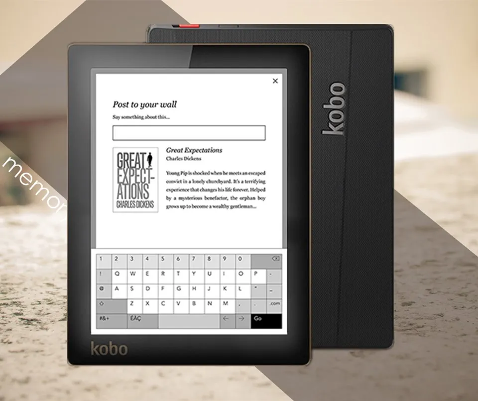 Nice book Kobo Aura ebook e ink 6 дюймов 1024x768 Встроенный задний светильник 4GB libros touch