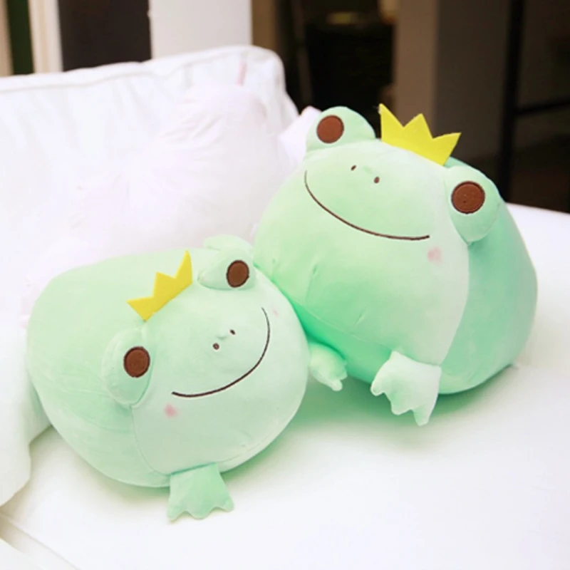 35 y 42 cm Animal lindo Forg juguete de felpa suave peluche juguetes muñeca para bebé niños regalo casa Kawaii sofá Peluche suave cojín 35 y 42 cm Animal lindo Forg juguete de felpa suave peluche juguetes muñeca para bebé niños regalo casa Kawaii sofá Peluche suave cojín
