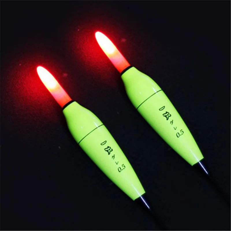 1pcs Hard Fish Bobber With Led Light Ocean Rock Fshing font b Fishing b font font