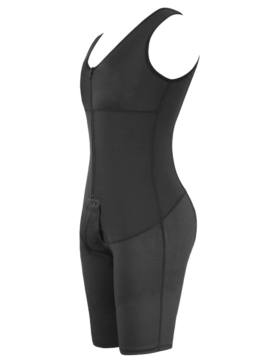 Men's slimming mens shaper Men Body Shaper Sexy Slimming Bodysuit Underwear High Waist Trainer Tights Plus Size Shapewear (12) - 