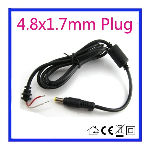 1 2m dc 4 8 x 1 7 4 8*1 7mm power supply plug connector with cord compaq laptop user manual 1 2m dc 4 8 x 1 7 4 8*1 7mm power supply plug connector with cord cable for hp compaq laptop adapter free shipping