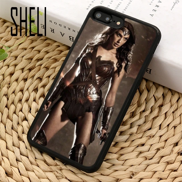 

SHELI Gal Gadot Wonder Woman in Combat Phone Case Cover For iPhone 5 6s 7 8 plus 11 pro X XR XS max Samsung S7 edge S9 S10