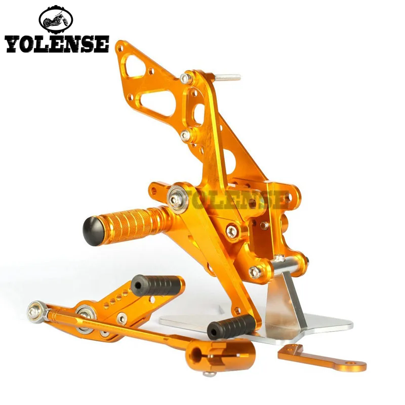 

For HONDA CBR1000RR CBR 1000RR 2008-2013 Motorcycle Accessories CNC Aluminum Footrest Rear Sets Adjustable Rearset Foot Pegs