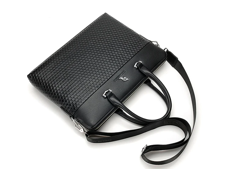 YUESKANGAROO, известный бренд, кожаные мужские сумки, деловой портфель ...