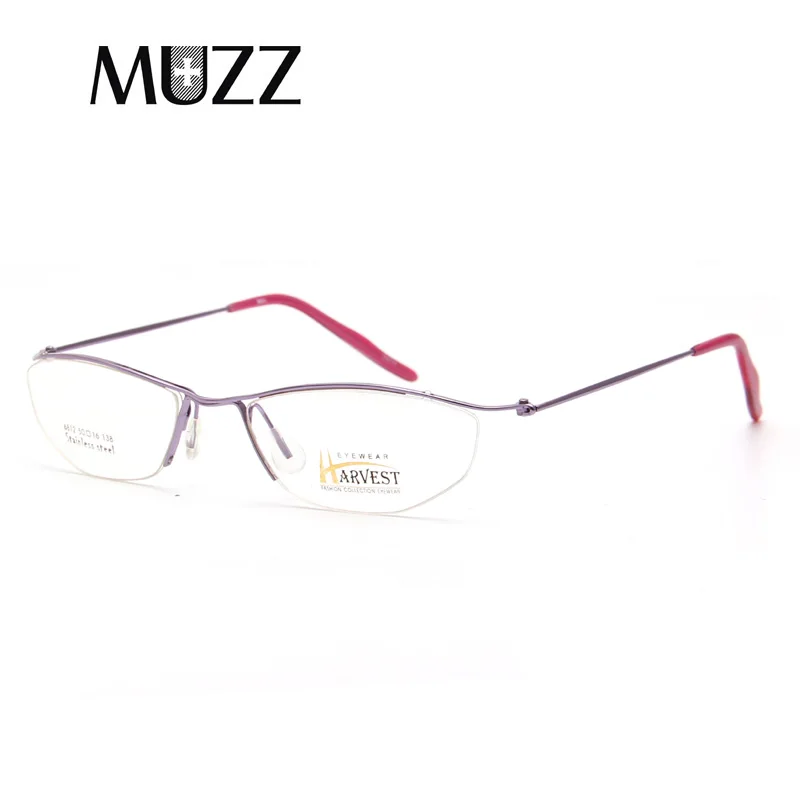 Маленькие очки MUZZ оправа «кошачий глаз» женские очки для близорукости оптическая рамка для очков для высококачественных очков по рецепту для чтения - Цвет оправы: C2