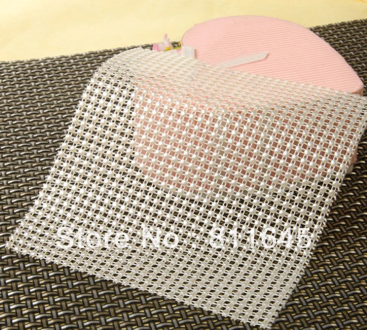 Kostenloser versand großhandel 5 mt/Roll perle kette 12 cm Verbindung perlen für kleidzusätze oder dekoration