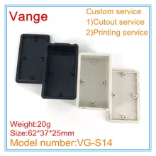 10 шт./лот литой делая два цвета доступны IP54 ABS пластиковый корпус коробка для электронного устройства 62*37*25 мм