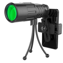 Дорожный монокулярный телескоп 10x40 HD с двойным фокусным зумом, с большим увеличением для наблюдения за птицами, лучший подарок