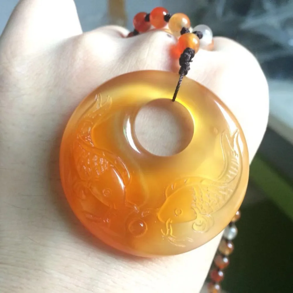 

yellow agates stone pendant natural gem stone necklace pendant for woman for gift wholesale !