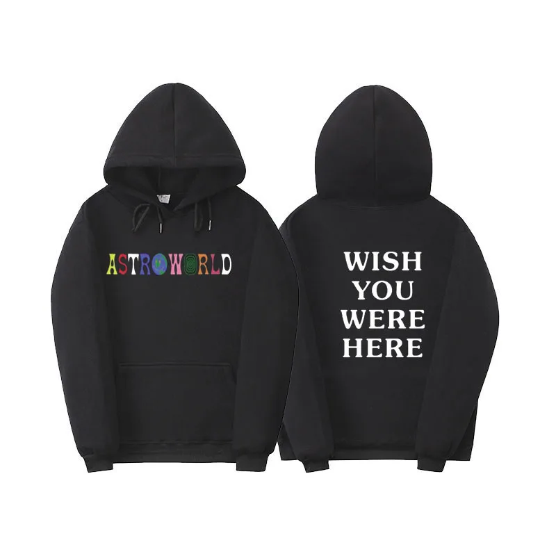 

Kpop Astroworld YOU WERE HERE Hoodies Sweatshirt Clothes Women Hoodie Casual Oversized Hoodie Merchandise