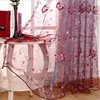 Romantic Modern Embroidered Sequins Butterfly Rustic Sheer Voile Curtains for Living Room Bedroom Kitchen Purple Curtains 344&30 ► Photo 3/6