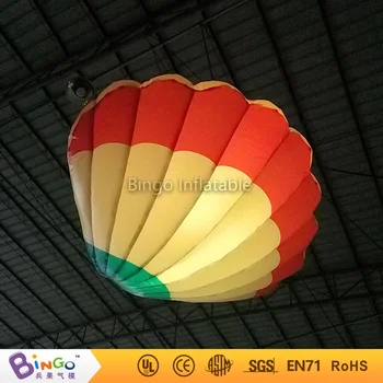 

1.57m LED lighting decoration inflatable shell,wonderful for sea them party decoration inflatable model toy