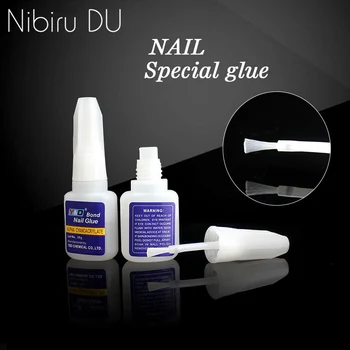 

Top quality 3pcsx10g Rhinestones Decoration With Nail Art UV Gel Nail Tips Glue Fast Drying False Manicure Glue