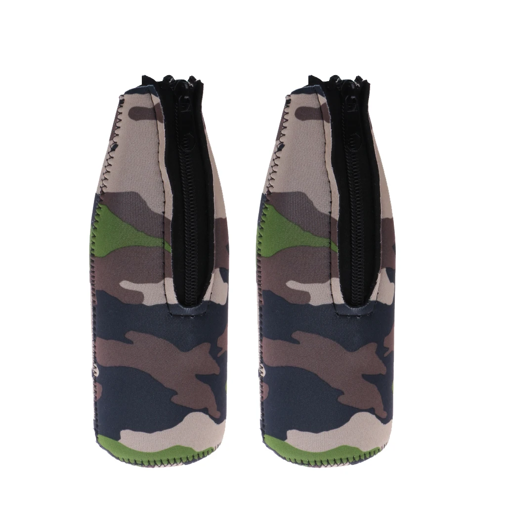 2 Pair Novelty Beer Bottle Drinking Cooler Sleeves Cover Neoprene Bag Insulated Drinking Cooler Holder Wedding Favors