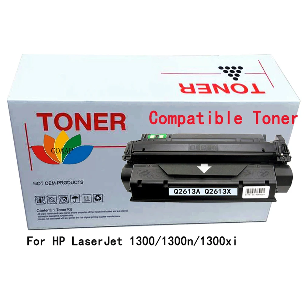 Картридж с тонером COAAP 13A 13X Q2613A Q2613X (1 упаковка черный) совместимый HP LaserJet 1300/1300N/1300XI