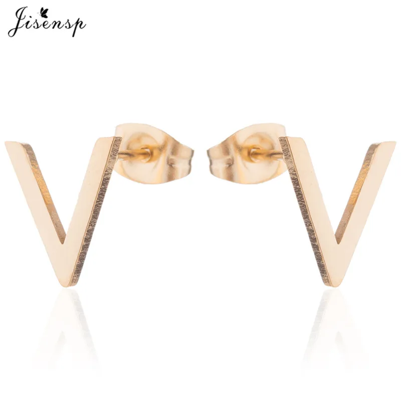 chevron  earrings,V shape Earrings