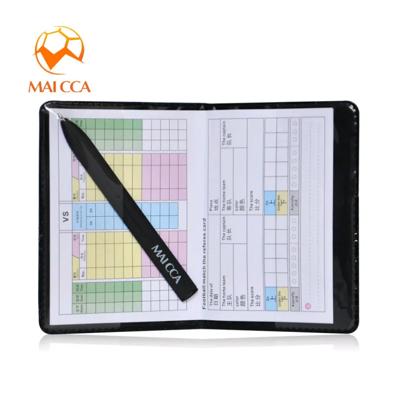 MAICCA Soccer referee cards with pencel book coins set Toss unit Football whistles loudly Fair Play match referee equipment MAICCA Soccer referee cards with pencel book coins set Toss unit Football whistles loudly Fair Play match referee equipment