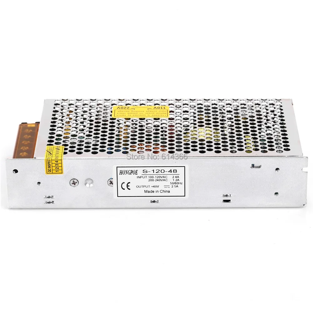

120W 48V 2.5A Switching power supply input 100-240VAC for industrial control AC to DC power suply 48V 120w power supply
