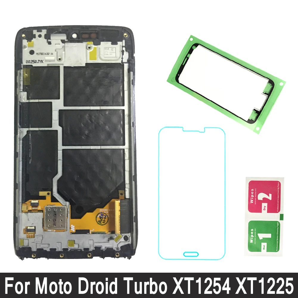 

LCD Display For Motorola Moto Droid Turbo XT1254 XT1225 Display Touch Screen Digitizer Assembly Replacement XT1254 LCD