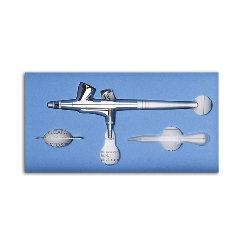 

Airbrush Kit Nozzle Diameter 0.2/0.3/0.4/0.5mm Pull Action Switch 2CC Spray Cup Capacity DIY Painting