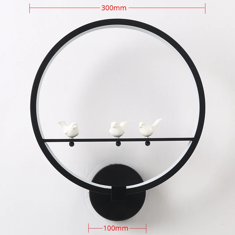  36W LED Wall Lamp Dimmable 2.4G RF Remote Control Modern Bedroom Living-room Wall Light Decorative  - 32863868648