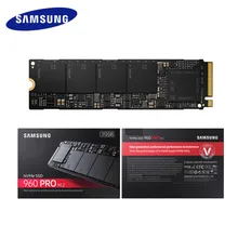 Samsung внутренний SSD 960 PRO 512 ГБ 1 ТБ 2 ТБ Внутренние твердотельные накопители PCIe 3,0×4 NVMe 1,2 жесткий диск для портативных ПК компьютер D
