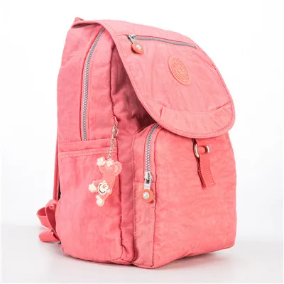 TEGAOTE, маленький рюкзак для девочек-подростков, Mochila Feminina, женские рюкзаки, Женский Одноцветный нейлоновый Повседневный Рюкзак Для Путешествий, Sac A Dos - Цвет: Color 11