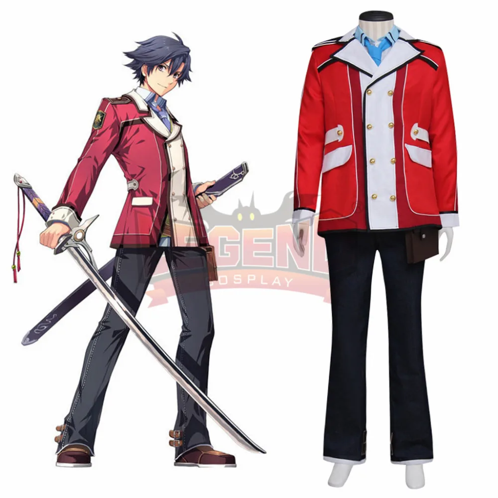 

The Legend of Heroes: Sen No kiseki Rean Schwarzer Cosplay adult costume Custom Made All size