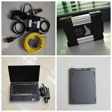 Hot selling For BMW ICOM NEXT A+B+C with E6320 laptop (i5 cpu, 4g ram) with 480GB SSD Software super speed multi-languages Best
