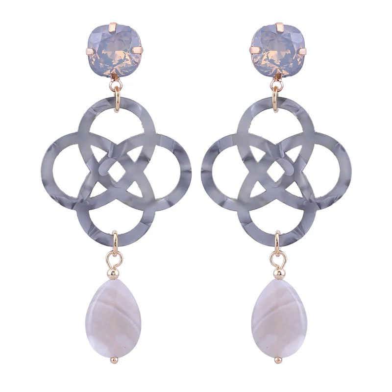 Drop earrings for woman fashion Jewelry Oorbellen (14)
