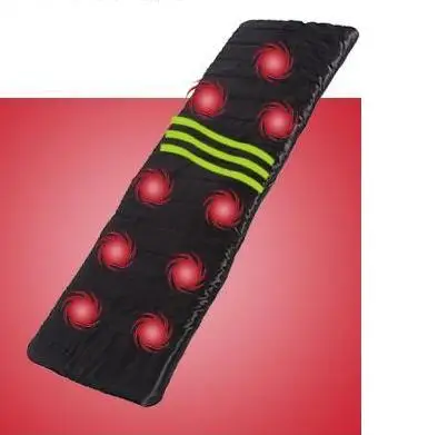  Household foldable Massage Mattress Sleep Beauty Spa Heating Vibrating Head Neck Leg Massager Bed C