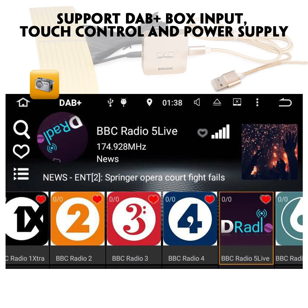 Top 9" Autoradio Android 9.0 Sat Nav DAB+ GPS Car Stereo Car Multimedia for VW GOLF VII/7 2013 onwards WIFI Bluetooth SWC 4G OBD RDS 4