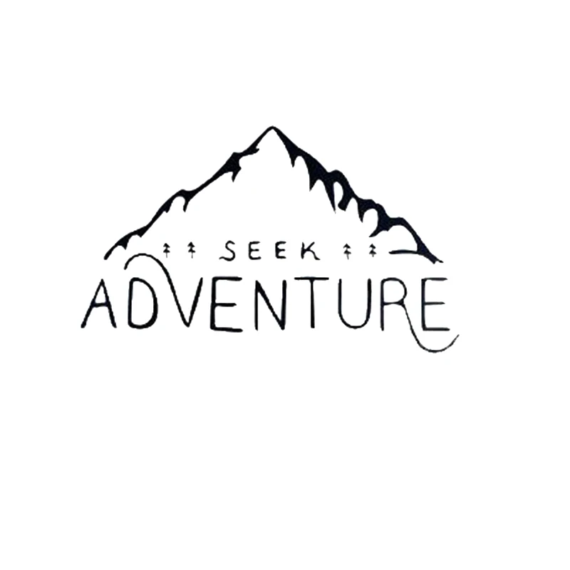 Seek Adventure Wanderlust Decal Vinyl Sticker Cars Trucks Vans Fashion Personality Creativity