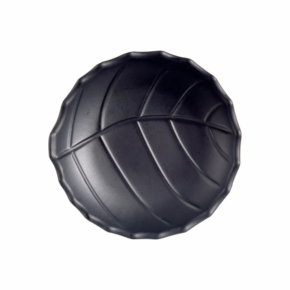 Restaurant-Plastic-Melamine-Small-Leaf-shape-Round-Meat-Plate-Sushi-Rice-Dinner-Plat-(2)